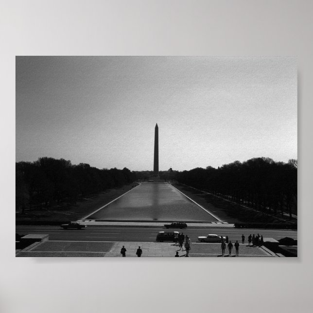 Poster Vintage EUA Washington Monument (Frente)