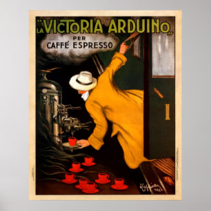 Poster vintage expresso do café