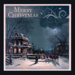 Poster Vintage Felry Christmas<br><div class="desc">Vintage Felry Christmas</div>