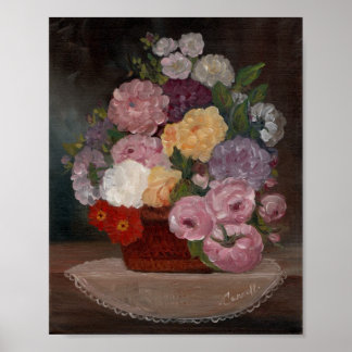 Poster Vintage Floral