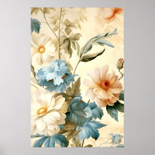 Poster Vintage Floral