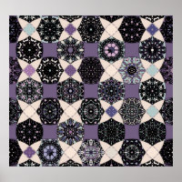 Vintage Floral Mandala: Colorida sem Seiva