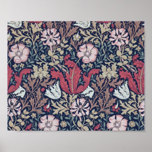 Poster Vintage Floral Pattern, William Morris