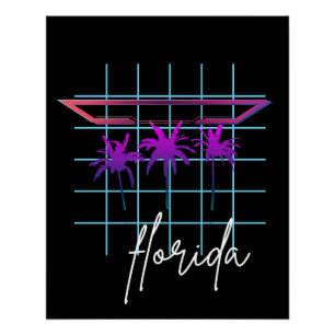 Póster vintage florida