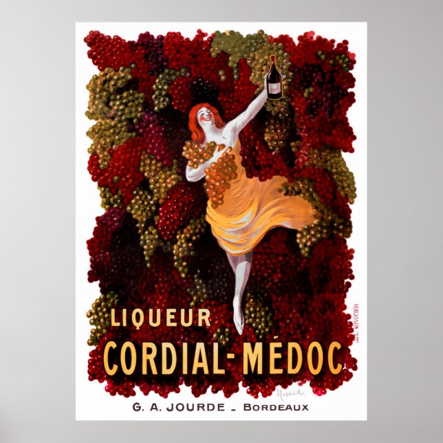 PÓSTER VINTAGE FRANCÊS 1908 (Frente)