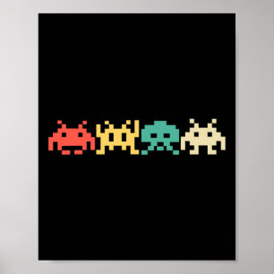 Poster Vintage Game Retro Arcade 2