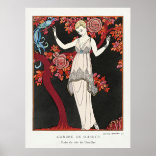 Poster vintage, George Barbier, Vendedor Superior