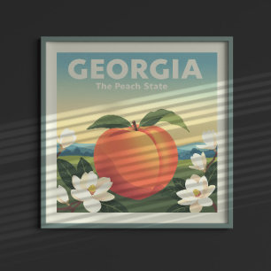 Poster Vintage Georgia