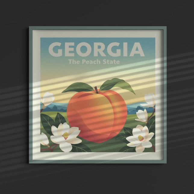 Poster Vintage Georgia (Criador carregado)