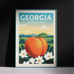 Poster Vintage Georgia