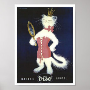 Poster Vintage Girdle Ad