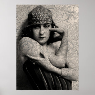 Póster Vintage Gloria de Hollywood