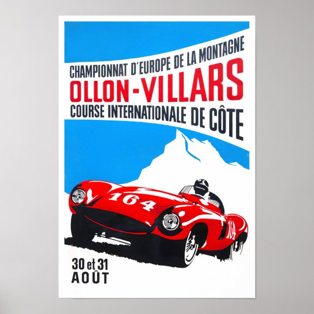 Poster Vintage Grand Prix (Frente)