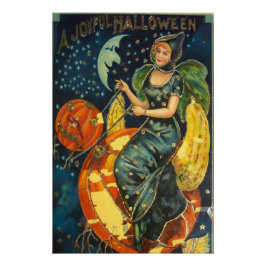 Póster Vintage Halloween Poster
