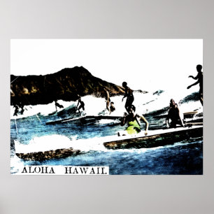 Poster Vintage Havaí