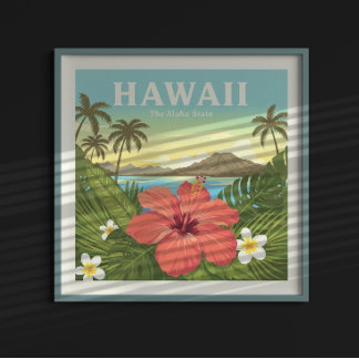 Poster Vintage Hawaii