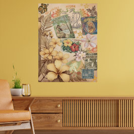 Poster Vintage Hawaiian Scrapbook Page 1