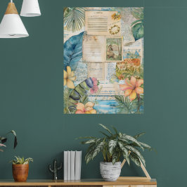 Poster Vintage Hawaiian Scrapbook Page 4