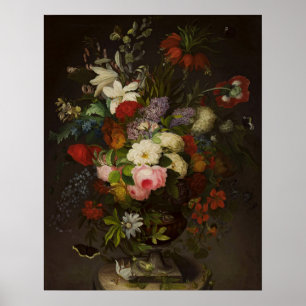 Poster Vintage Henryka Beyer Flowers