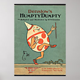 Poster Vintage Humpty Dumpty