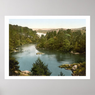 Póster Vintage Ireland, cortiça do condado de Glengarrif