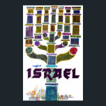 Poster Vintage Israel Viagem<br><div class="desc">Vintage Israel Viagem</div>