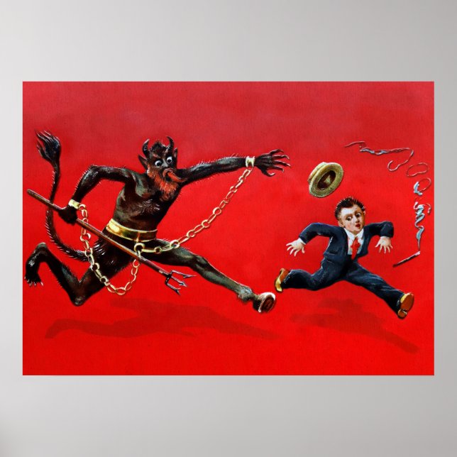 Poster Vintage Krampus (Frente)