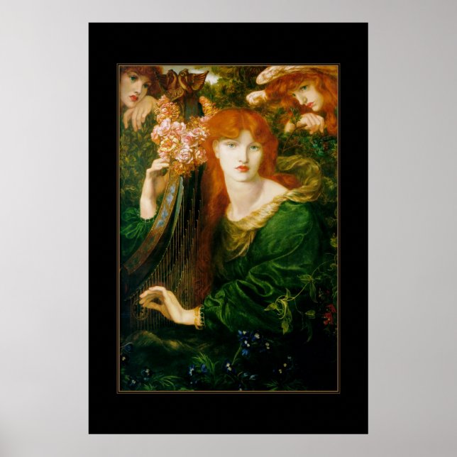 Poster Vintage La Ghirlandata - 1871-1874 (Frente)