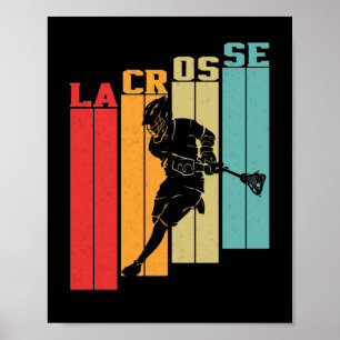 Poster Vintage Lacrosse