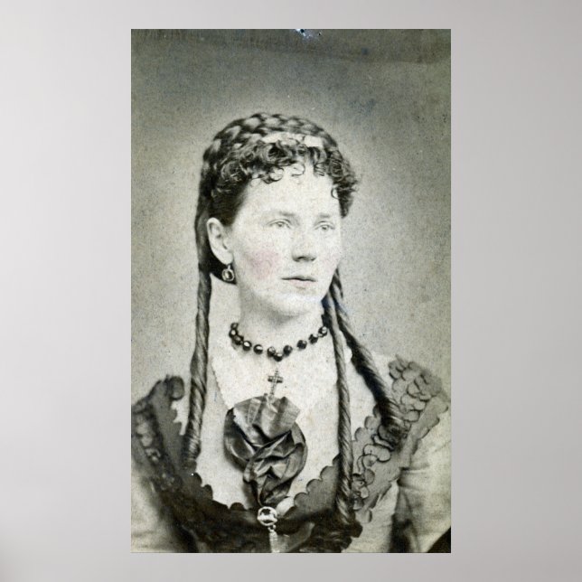 Póster Vintage Lady (Frente)