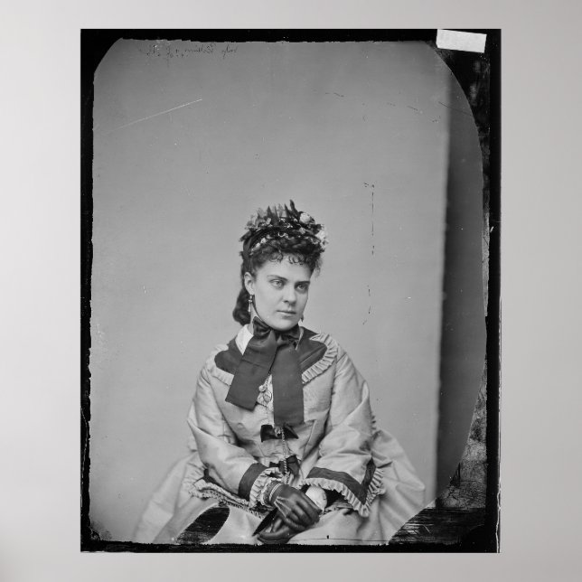 Poster Vintage Lady (Frente)