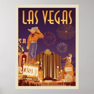 Poster Vintage Las Vegas