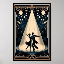 Poster vintage Lindy Salto Dance Hall