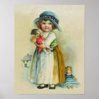 Vintage Little Girl Chubby Cheira Bonecas De Chapé