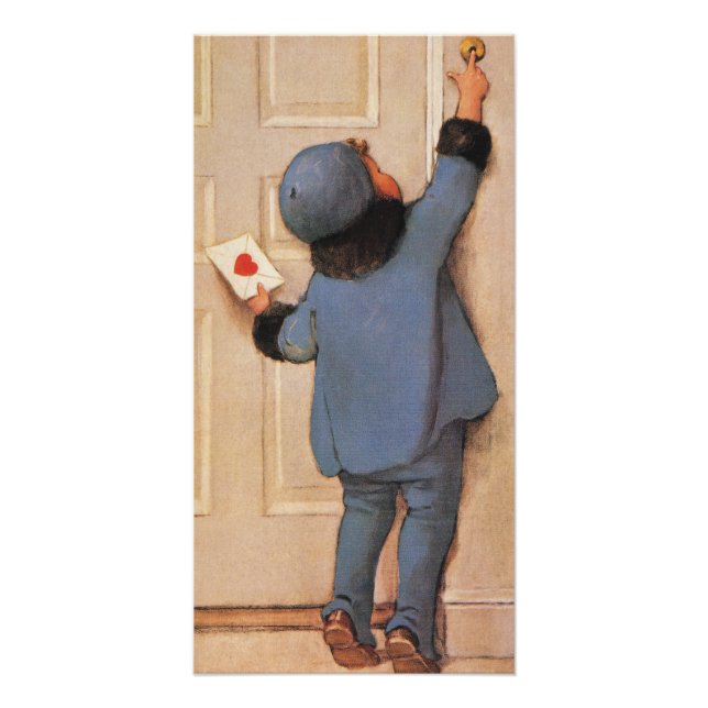 Póster Vintage Love - Letra de Jessie Willcox Smith (Frente)