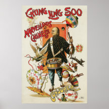 Vintage Magic Poster, Maggie Chung Ling Soo