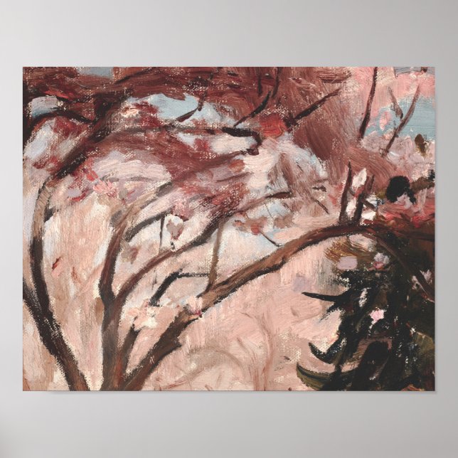 Poster Vintage Magnolias (Frente)