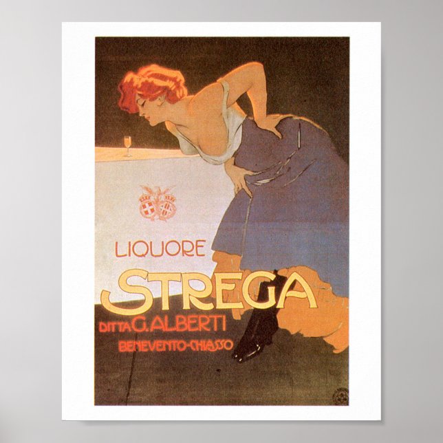 POSTER VINTAGE MARCELLO DUDOVICH DE 1905 (Frente)