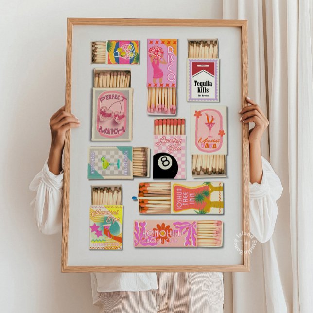 Poster Vintage Matchbox (Criador carregado)