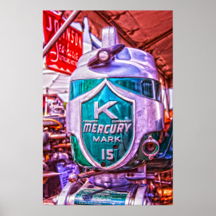 Poster Vintage Mercury