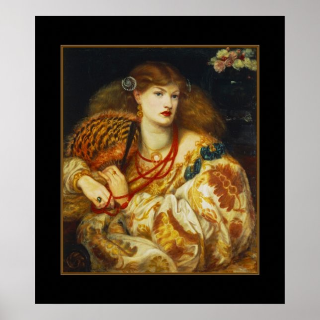 Poster Vintage Monna 1866 (Frente)