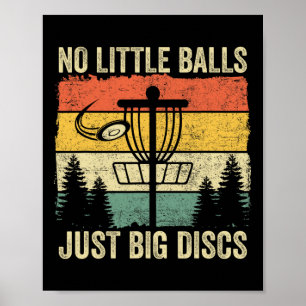 Poster Vintage Nolittle Apenas Discos Grandes Disc Golf E