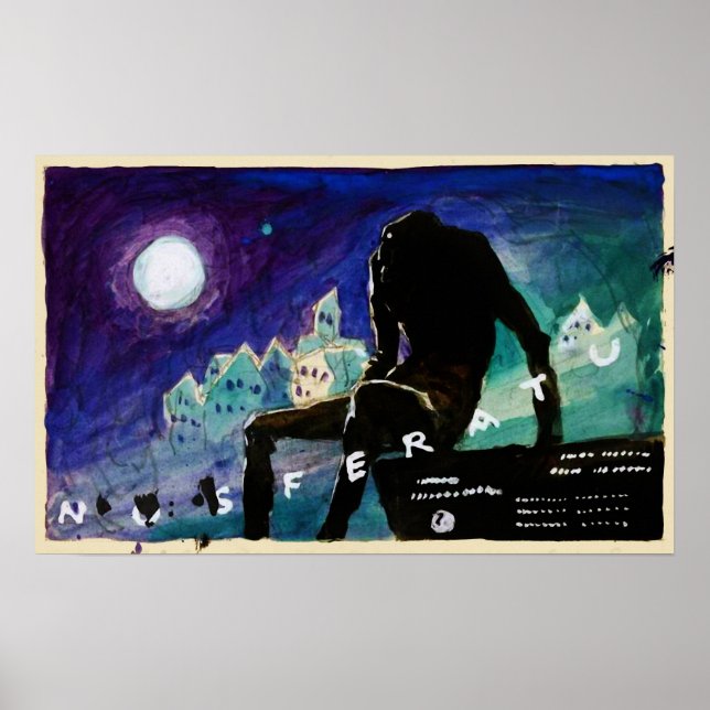 Poster Vintage Nosferatu (Frente)