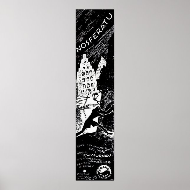 Poster Vintage Nosferatu (Frente)