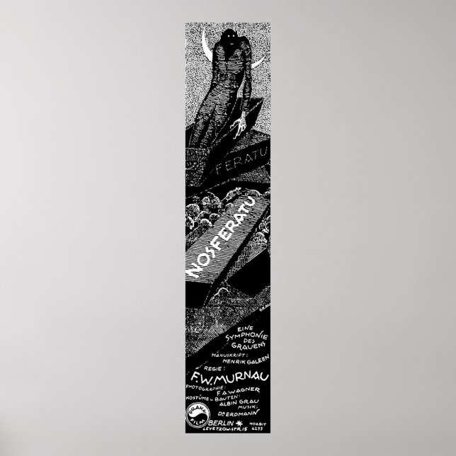 Poster Vintage Nosferatu (Frente)