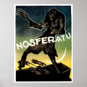 Poster Vintage Nosferatu australiano
