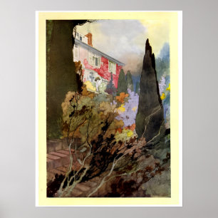 Poster vintage Nosso Jardim Sentimental