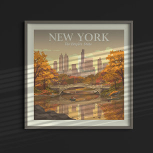 Poster Vintage Nova York