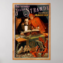 poster vintage "O Impossível Strande Julian"