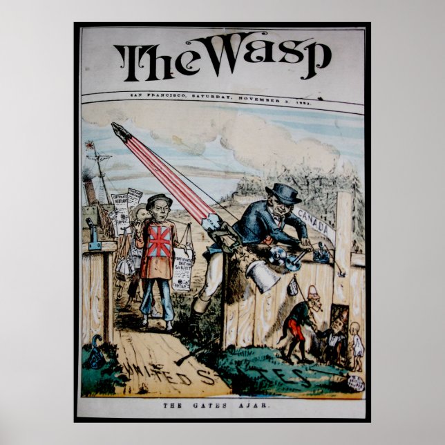 Póster Vintage O Wasp (Frente)